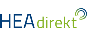 HEA direkt - Politische Bildung. Für Dich. Logo HEA direkt