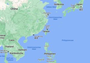 Taiwan Bild Auf Karte